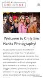 Mobile Screenshot of christinehanks.com